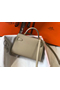 Hermes Kelly Mini II Bag In Gris Tourterelle Epsom Leather GHW  Replica