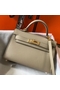 Hermes Kelly Mini II Bag In Gris Tourterelle Epsom Leather GHW  Replica
