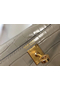 Hermes Kelly Mini II Bag In Taupe Embossed Crocodile Leather  Replica
