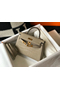 Hermes Kelly Mini II Bag In Taupe Embossed Crocodile Leather  Replica