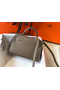 Hermes Kelly Mini II Bag In Taupe Grey Epsom Leather GHW  Replica