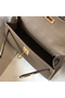 Hermes Kelly Mini II Bag In Taupe Grey Epsom Leather GHW  Replica