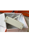 Hermes Kelly Mini II Bag In White Epsom Leather GHW  Replica