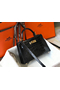 Hermes Kelly Mini II Handmade Bag In Black Crocodile Embossed Leather  Replica