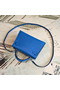 Hermes Kelly Mini II Handmade Bag In Blue Chevre Leather  Replica