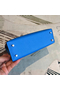 Hermes Kelly Mini II Handmade Bag In Blue Chevre Leather  Replica