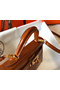 Hermes Kelly Mini II Handmade Bag In Brown Crocodile Embossed Leather  Replica