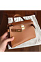 Hermes Kelly Mini II Handmade Bag In Gold Epsom Leather  Replica