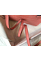Hermes Kelly Mini II Handmade Bag In Pink Crocodile Embossed Leather  Replica