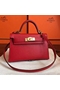 Hermes Kelly Mini II Handmade Bag In Red Epsom Leather  Replica