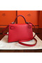 Hermes Kelly Mini II Handmade Bag In Red Swift Calfskin  Replica