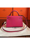 Hermes Kelly Mini II Handmade Bag In Rose Tyrien Epsom Leather  Replica