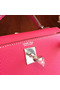 Hermes Kelly Mini II Handmade Bag In Rose Tyrien Epsom Leather  Replica