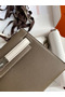 Hermes Kelly Mini II Sellier Bicolor Handmade Bag in Taupe and Craie Epsom Calfskin  Replica
