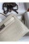 Hermes Kelly Mini II Sellier Handmade Bag In Beton Matte Alligator Leather  Replica