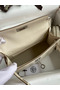 Hermes Kelly Mini II Sellier Handmade Bag In Beton Matte Alligator Leather  Replica