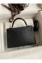 Hermes Kelly Mini II Sellier Handmade Bag In Black Ostrich Leather  Replica
