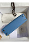 Hermes Kelly Mini II Sellier Handmade Bag In Blue Paradise Epsom Calfskin  Replica