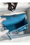 Hermes Kelly Mini II Sellier Handmade Bag In Celeste Epsom Calfskin  Replica