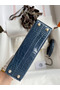 Hermes Kelly Mini II Sellier Handmade Bag In Colvert Shiny Alligator Leather  Replica