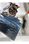 Hermes Kelly Mini II Sellier Handmade Bag In Colvert Shiny Alligator Leather  Replica