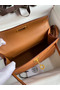 Hermes Kelly Mini II Sellier Handmade Bag In Gold Ostrich Leather  Replica