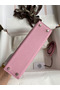 Hermes Kelly Mini II Sellier Handmade Bag In Mauve Sylvestre Epsom Calfskin  Replica