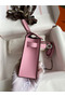 Hermes Kelly Mini II Sellier Handmade Bag In Mauve Sylvestre Epsom Calfskin  Replica