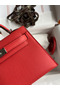 Hermes Kelly Mini II Sellier Handmade Bag In Piment Epsom Calfskin  Replica