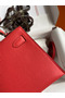 Hermes Kelly Mini II Sellier Handmade Bag In Piment Epsom Calfskin  Replica