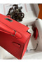 Hermes Kelly Mini II Sellier Handmade Bag In Piment Epsom Calfskin  Replica