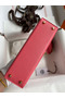 Hermes Kelly Mini II Sellier Handmade Bag In Rose Lipstick Chevre Mysore Leather  Replica