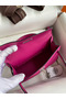 Hermes Kelly Mini II Sellier Handmade Bag In Rose Purple Epsom Calfskin  Replica