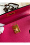 Hermes Kelly Mini II Sellier Handmade Bag In Rose Red Epsom Calfskin  Replica