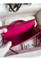 Hermes Kelly Mini II Sellier Handmade Bag In Rose Red Ostrich Leather  Replica