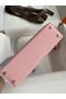 Hermes Kelly Mini II Sellier Handmade Bag In Rose Sakura Epsom Calfskin  Replica