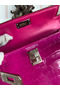 Hermes Kelly Mini II Sellier Handmade Bag In Rose Scheherazade Shiny Alligator Leather  Replica