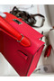 Hermes Kelly Mini II Sellier Tri-color Bag In Red/Rose Extreme/Blue Epsom Calfskin  Replica