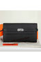 Hermes Kelly Original Leather Bi-Fold Wallet A708 Black  Replica