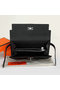 Hermes Kelly Original Leather Bi-Fold Wallet A708 Black  Replica
