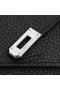 Hermes Kelly Original Leather Bi-Fold Wallet A708 Black  Replica