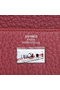 Hermes Kelly Original Leather Bi-Fold Wallet A708 Burgundy  Replica