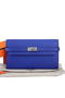 Hermes Kelly Original Leather Bi-Fold Wallet A708 RoyalBlue  Replica