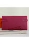 Hermes Kelly Original Saffiano Leather Bi-Fold Wallet A708 Burgundy  Replica