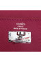 Hermes Kelly Original Saffiano Leather Bi-Fold Wallet A708 Burgundy  Replica