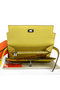 Hermes Kelly Original Saffiano Leather Bi-Fold Wallet A708 Lemon  Replica