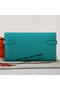 Hermes Kelly Original Saffiano Leather Bi-Fold Wallet A708 Light Green  Replica