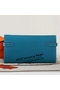 Hermes Kelly Original Saffiano Leather Bi-Fold Wallet A708 Medium Blue  Replica