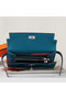 Hermes Kelly Original Saffiano Leather Bi-Fold Wallet A708 Medium Blue  Replica