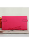 Hermes Kelly Original Saffiano Leather Bi-Fold Wallet A708 Peach  Replica